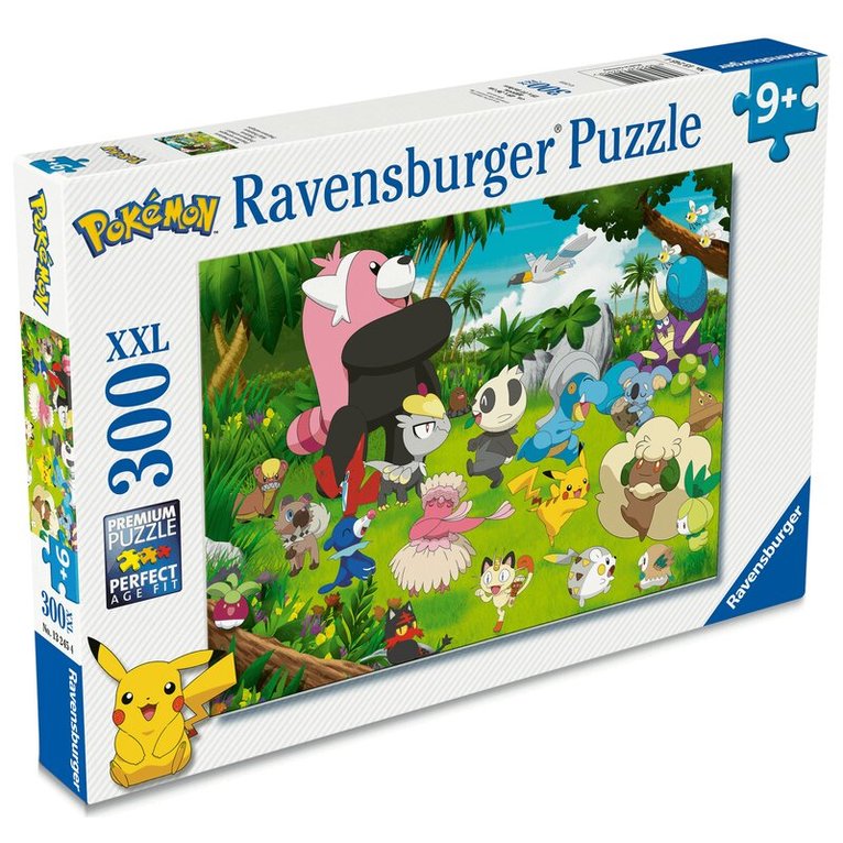 Pussel 300 bitar Wild Pokémon, Övrigt