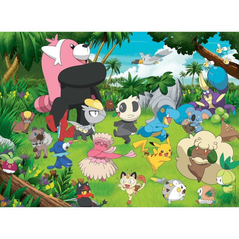 Pussel 300 bitar Wild Pokémon, Övrigt