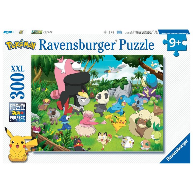 Pussel 300 bitar Wild Pokémon, Övrigt
