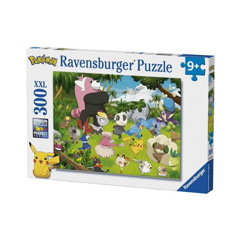 Pussel 300 bitar Wild Pokémon, Övrigt
