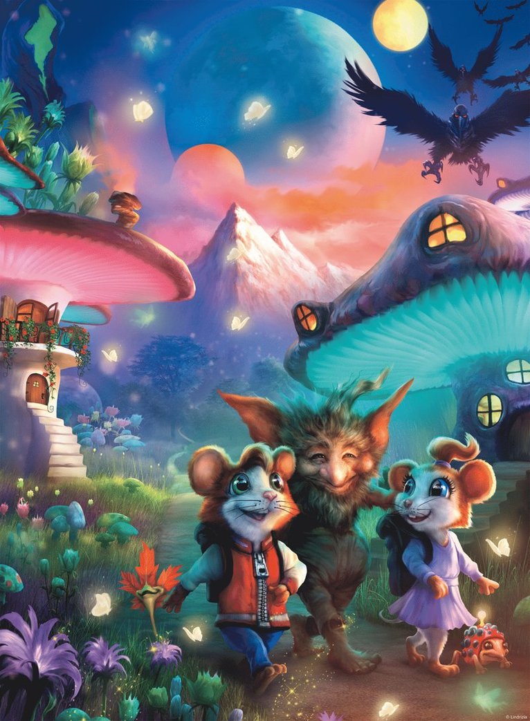 Pussel 100 bitar XXL Musse & Helium: Magiska Svampolystina, Övrigt