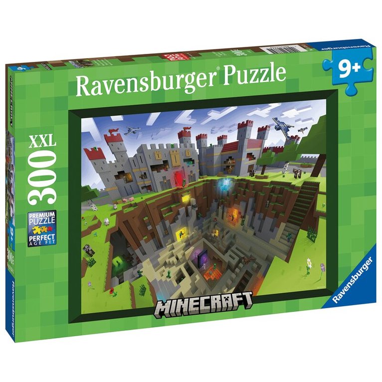 Pussel 300 bitar Minecraft Cutaway, Övrigt