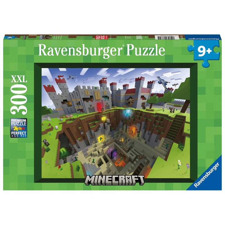 Pussel 300 bitar Minecraft Cutaway, Övrigt