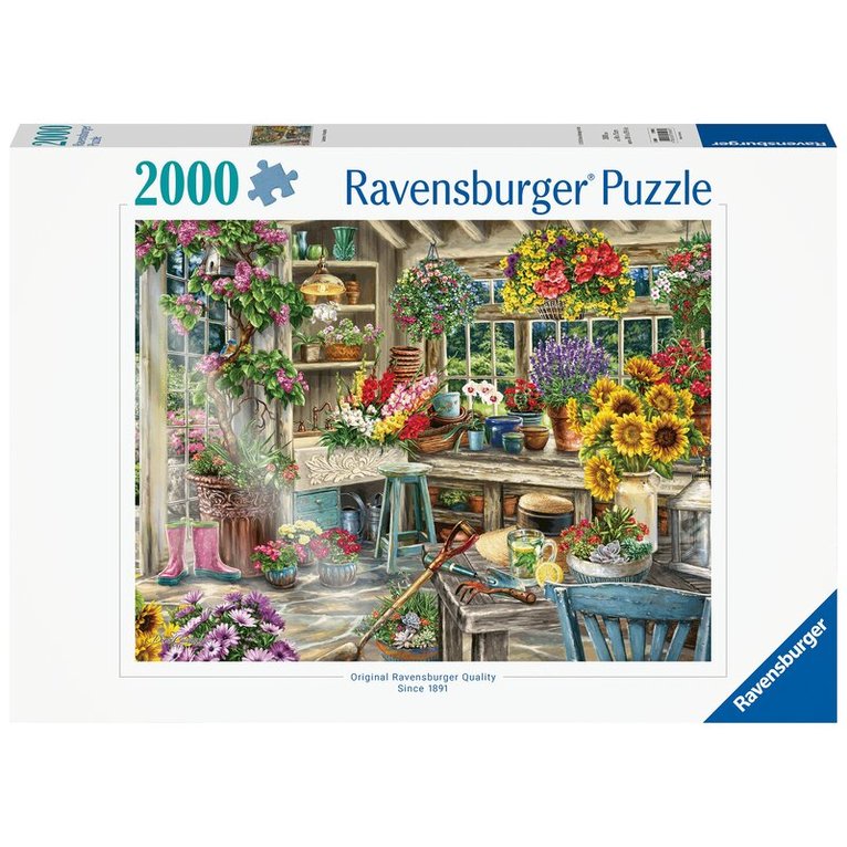 Pussel 2000 bitar Gardener's Paradise, Övrigt