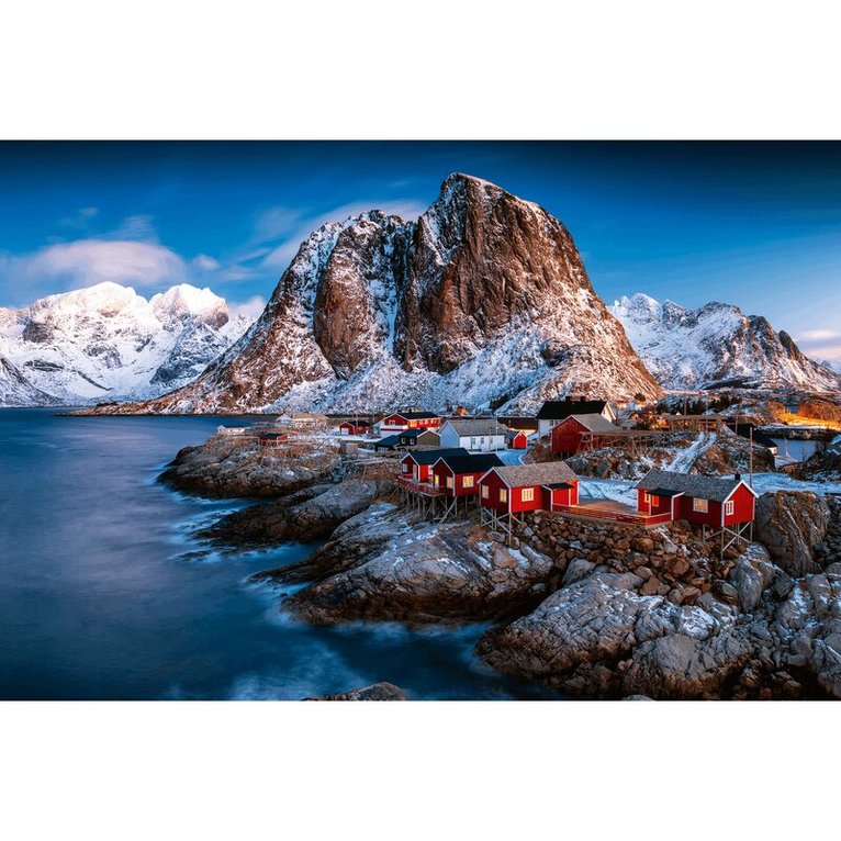 Pussel 3000 bitar Hamnoy Lofoten, Övrigt