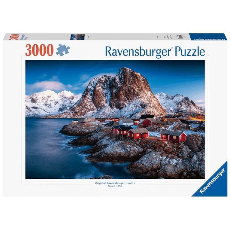 Pussel 3000 bitar Hamnoy Lofoten, Övrigt