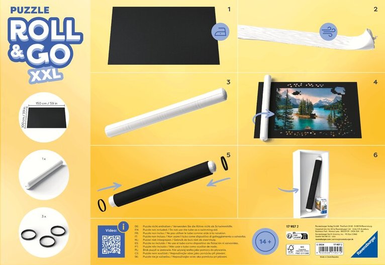Pusselmatta 1000-3000 bitar Roll your Puzzle! XXL, Övrigt