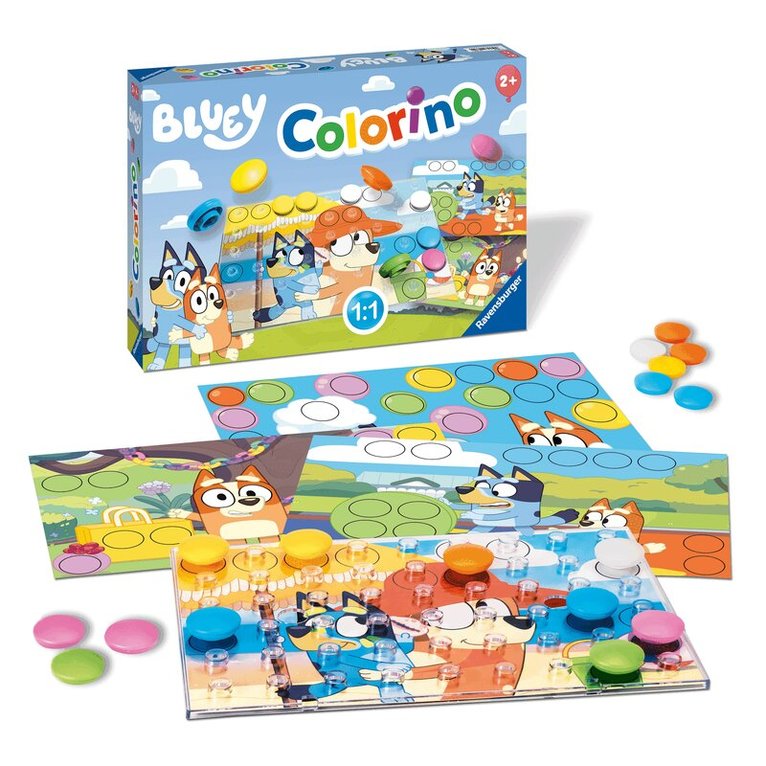 Spel Colorino Bluey, Övrigt