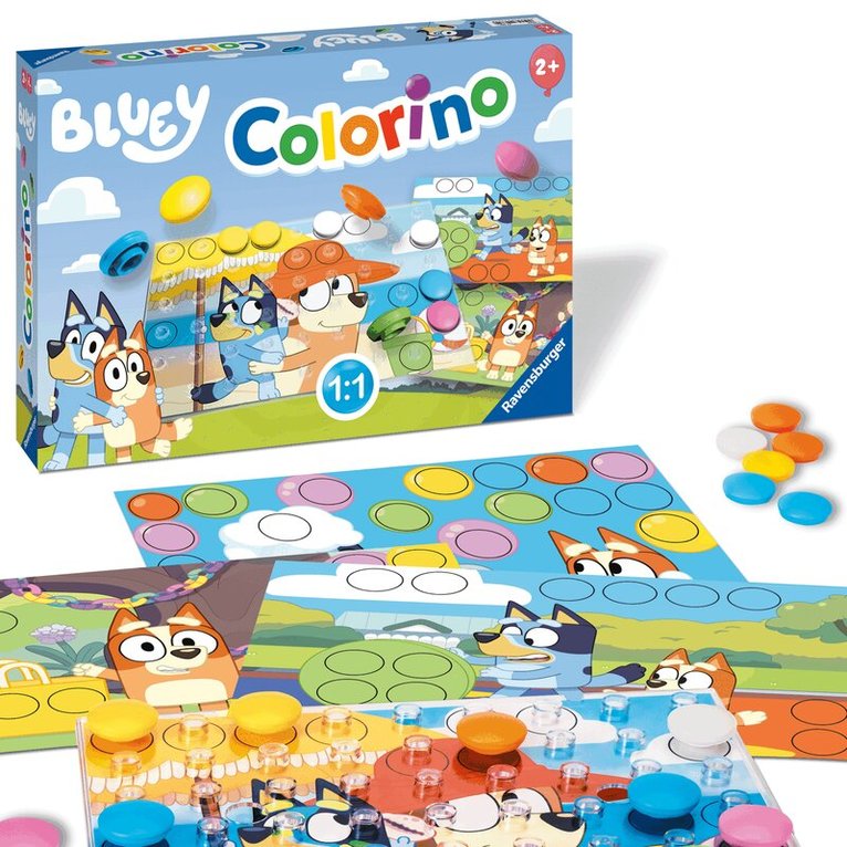 Spel Colorino Bluey, Övrigt