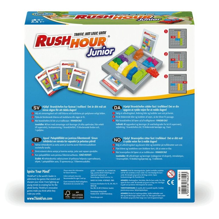 Rush Hour Junior - Update, Övrigt