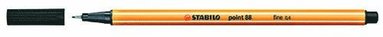 Fiberspetspenna Stabilo Point 88 svart