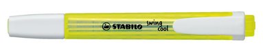 &Ouml;verstrykningspenna Stabilo Swing Cool gul