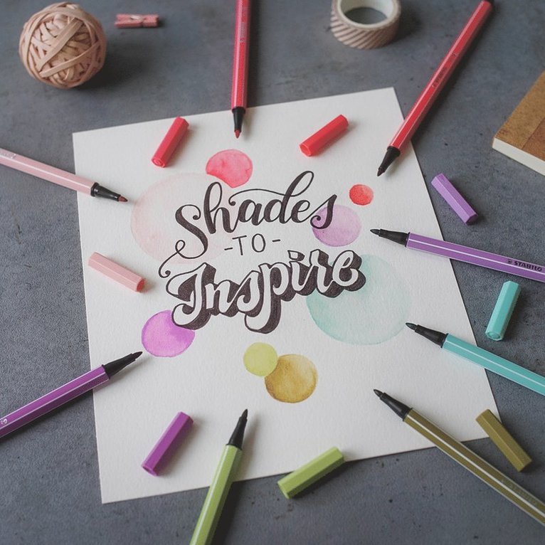 Fiberspetspenna Stabilo Pen 68 Colorparade 20 färger, Övrigt