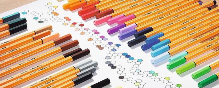 Fiberspetspenna Stabilo Point 88 Colorparade 20 färger, Övrigt