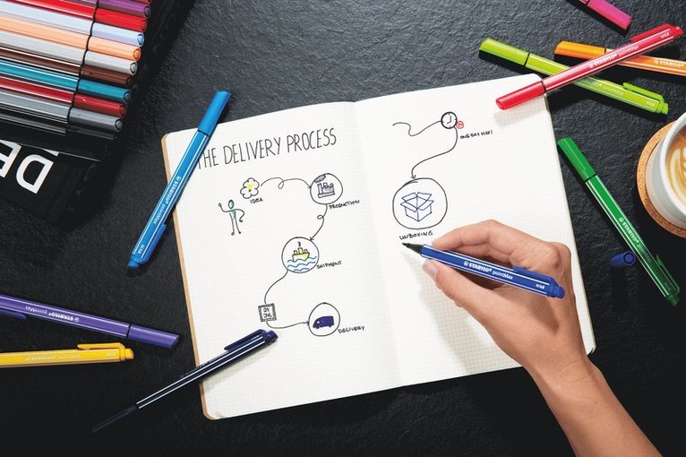 Fiberspetspenna Stabilo Pointmax Arty 15 färger, Övrigt