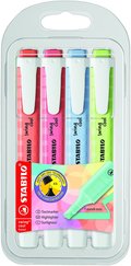 verstrykningspenna Stabilo Swing Cool pastell 4 frger