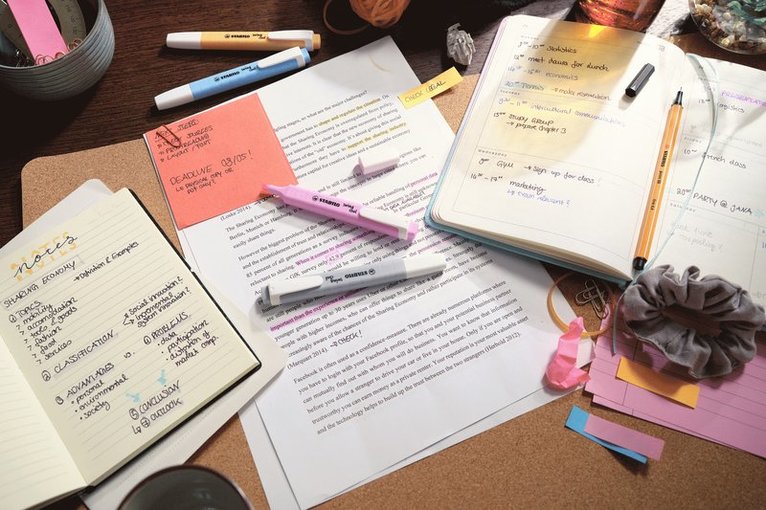 Överstrykningspenna Stabilo Swing Cool pastell 4 färger (Version 3), Övrigt