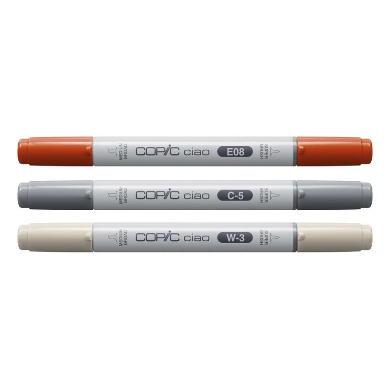 Marker Copic Ciao Layer & Mix 3-pack - Architect Palette, Övrigt