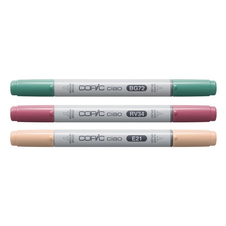 Marker Copic Ciao Layer & Mix 3-pack - Vibrant Palette, Övrigt