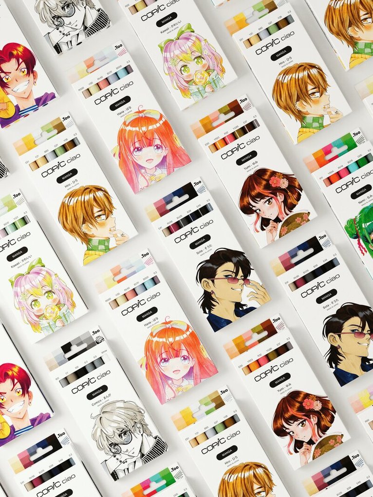 Marker Copic Ciao 5+1 Manga Yumi, Övrigt
