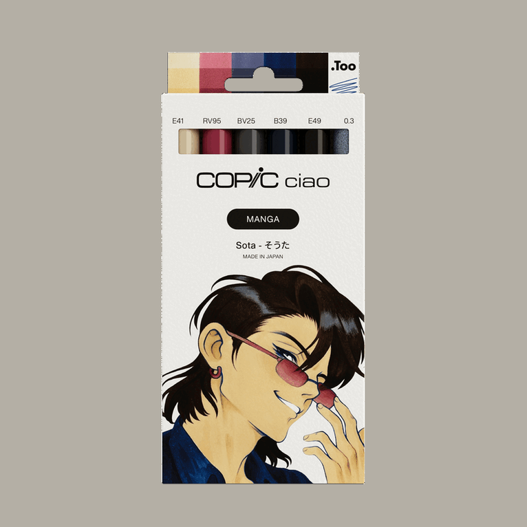Marker Copic Ciao 5+1 Manga Souta, Övrigt