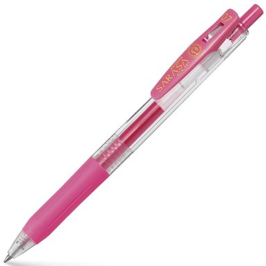 Gelpenna 0,7 Zebra Sarasa Clip rosa