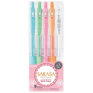Gelpenna Zebra Milky 5 f&auml;rger
