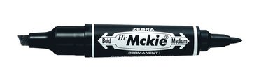 M&auml;rkpenna Hi-Mckie Permanent Marker Twin-tip svart