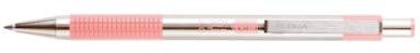 Kulspetspenna 0,7 Zebra F-301 Pastel rosa