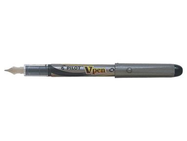 Reservoarpenna engång V-pen 0,4, Svart, Pilot