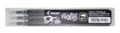 Refill Frixion Ball 0,7 3-pack svart