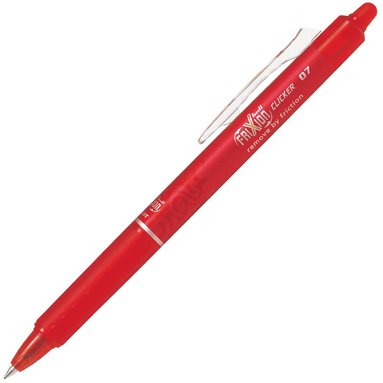 Frixion Clicker 0,7 Röd Raderbar, Pilot