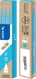 Refill Frixion Ball 0,5 3-pack ljusbl