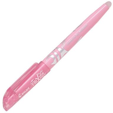 Överstrykningspenna Frixion Light soft rosa, raderbar