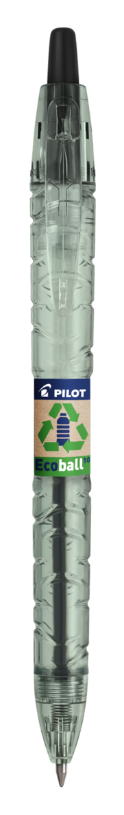 Kulspetspenna Ecoball 1,0, Svart, Pilot