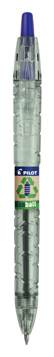 Kulspetspenna Ecoball 1mm blå