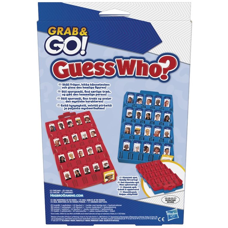 Grab & Go Guess Who, Övrigt