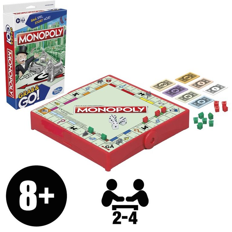 Grab & Go Monopoly (SE/FI), Övrigt