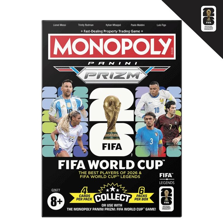 Samlarkort Monopoly Fifa Legends Booster Pack, Övrigt