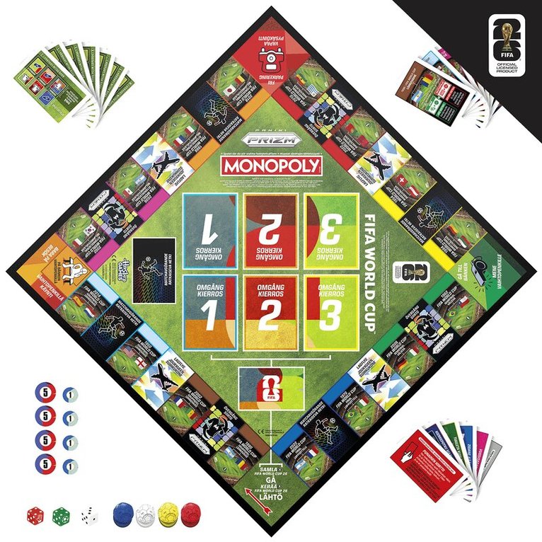 Monopoly FIFA Edition Core Game, Övrigt