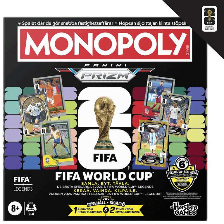 Monopoly FIFA Edition Core Game, Övrigt