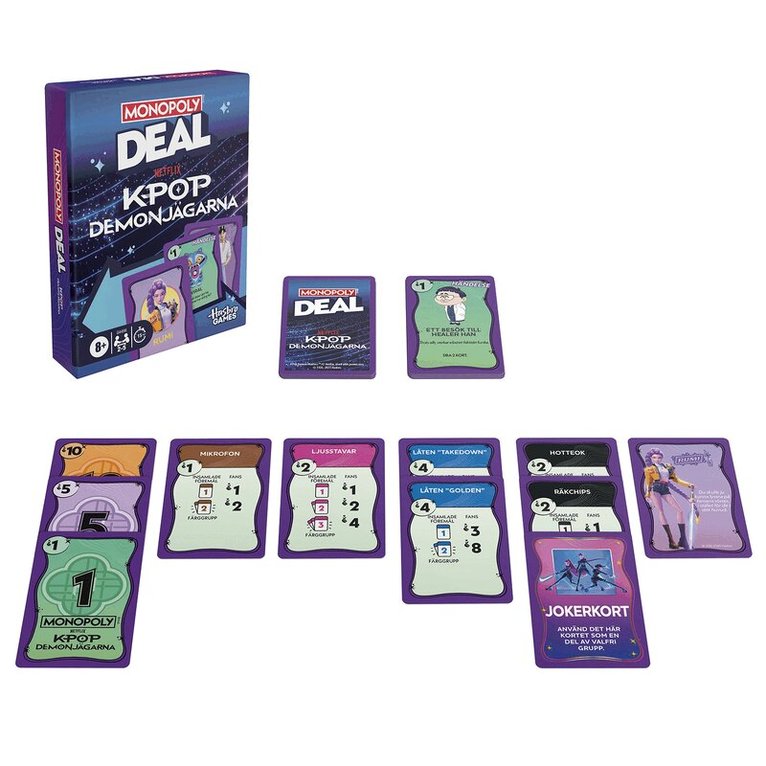 Monopoly Deal Kpop Demon Hunters, Övrigt