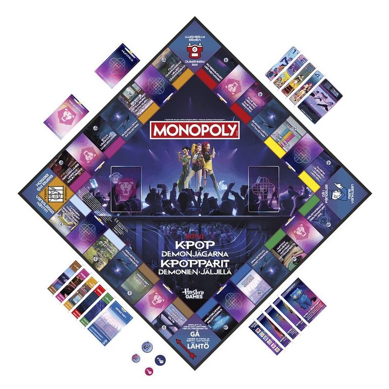 Monopoly KPop Demon Hunters, Övrigt