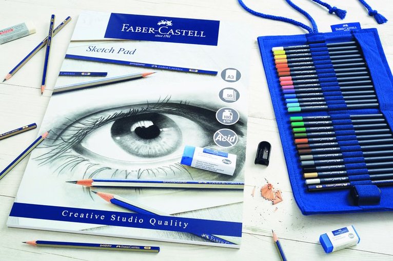 Skissblock A4 100g Faber-Castell Creative Studio, Övrigt