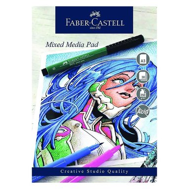 Ritblock A3 250g Mixed Media Faber-Castell