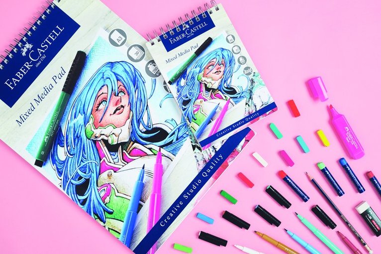 Ritblock A3 250g Mixed Media Faber-Castell, Övrigt