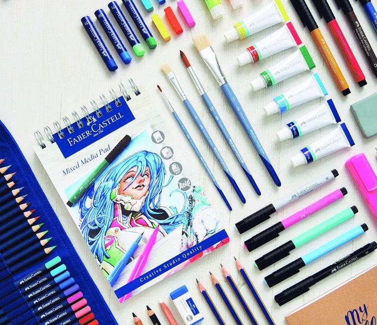 Ritblock A3 250g Mixed Media Faber-Castell, Övrigt