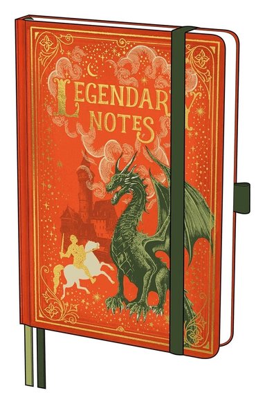 Anteckningsbok A5 linjerad - Storybook Dragon, Övrigt