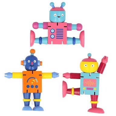 Robot i trä vridbar, Övrigt