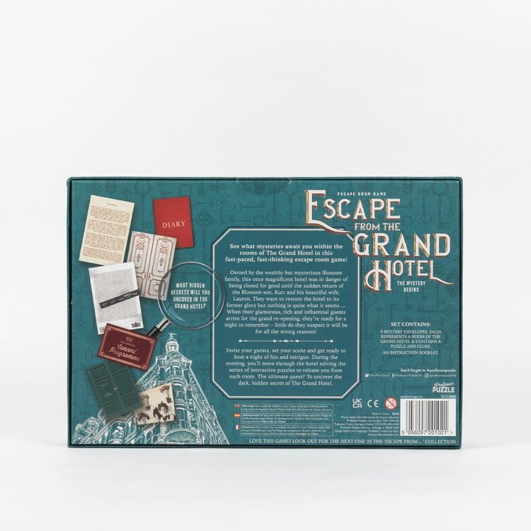 Escape from the Grand Hotel, Övrigt